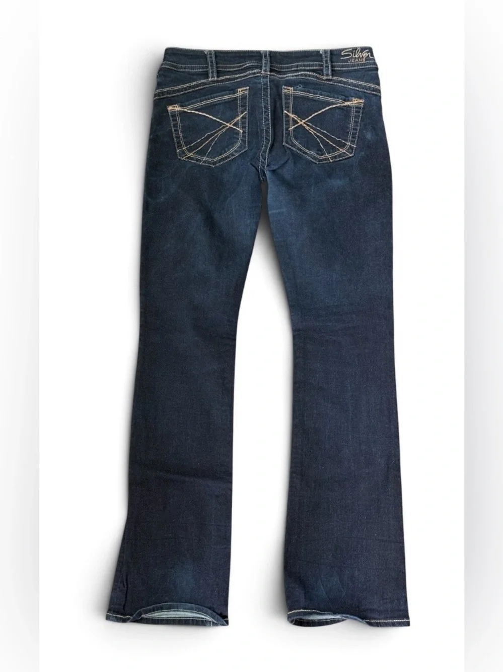 Silver Jeans Women's Dark Blue Slim Bootcut Jeans • Size 31